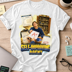 Self Improving Agent Shirt - White