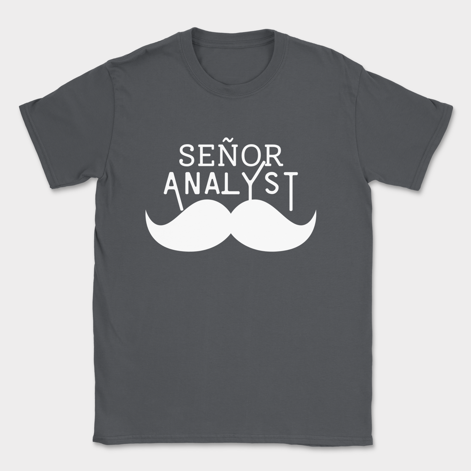 Senyor Analyst shirt — Dark Heather Grey
