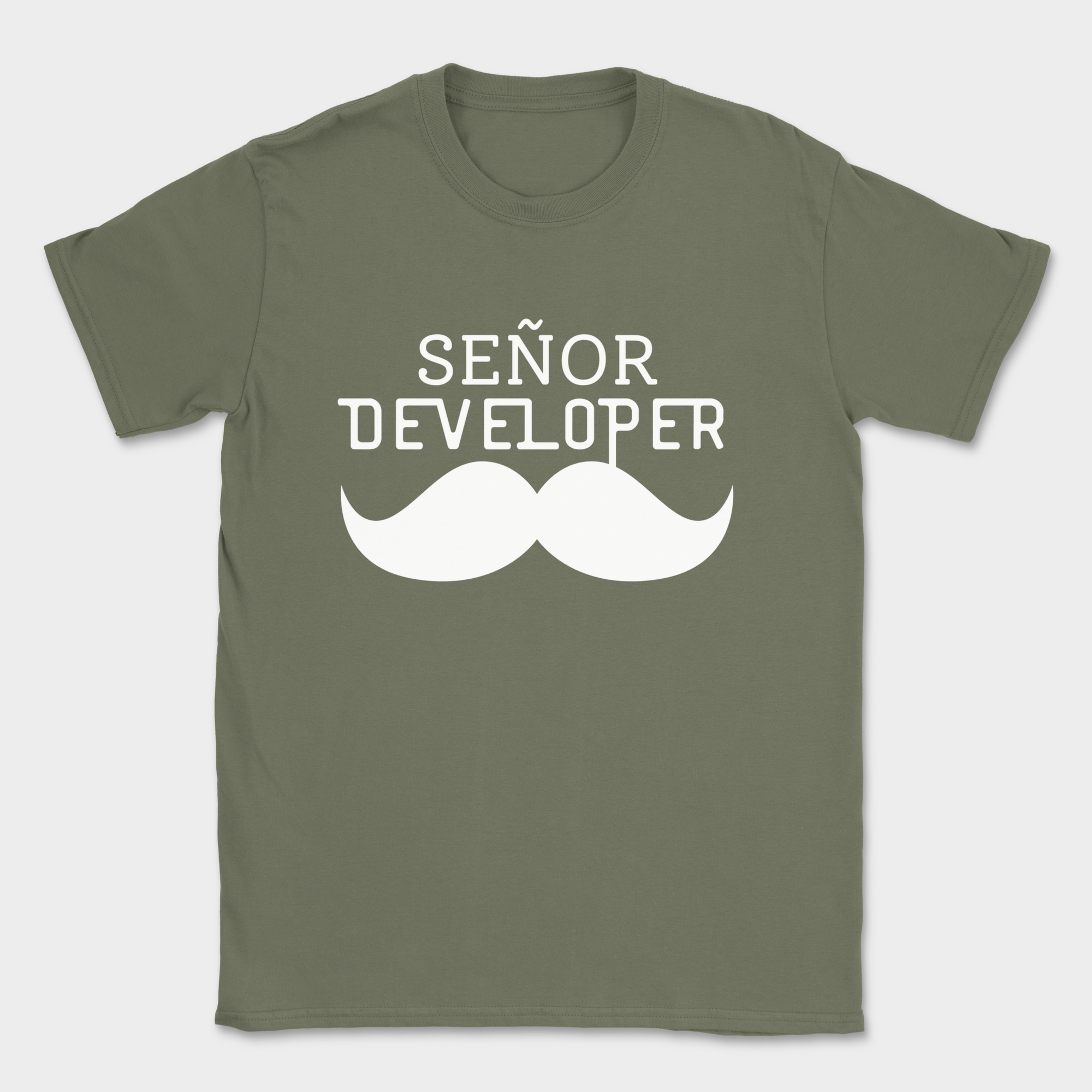 Senyor Developer shirt — Military Green