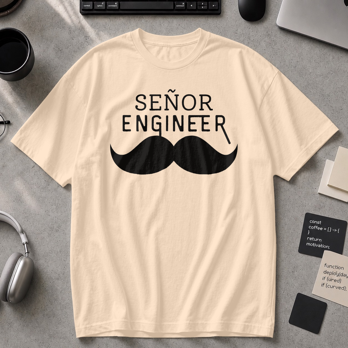 Senyor Engineer Premium Shirt - Ivory