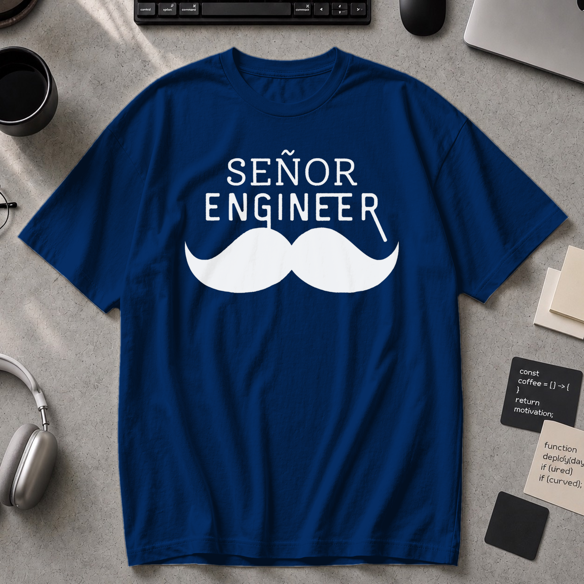 Senyor Engineer Premium Shirt - True Navy