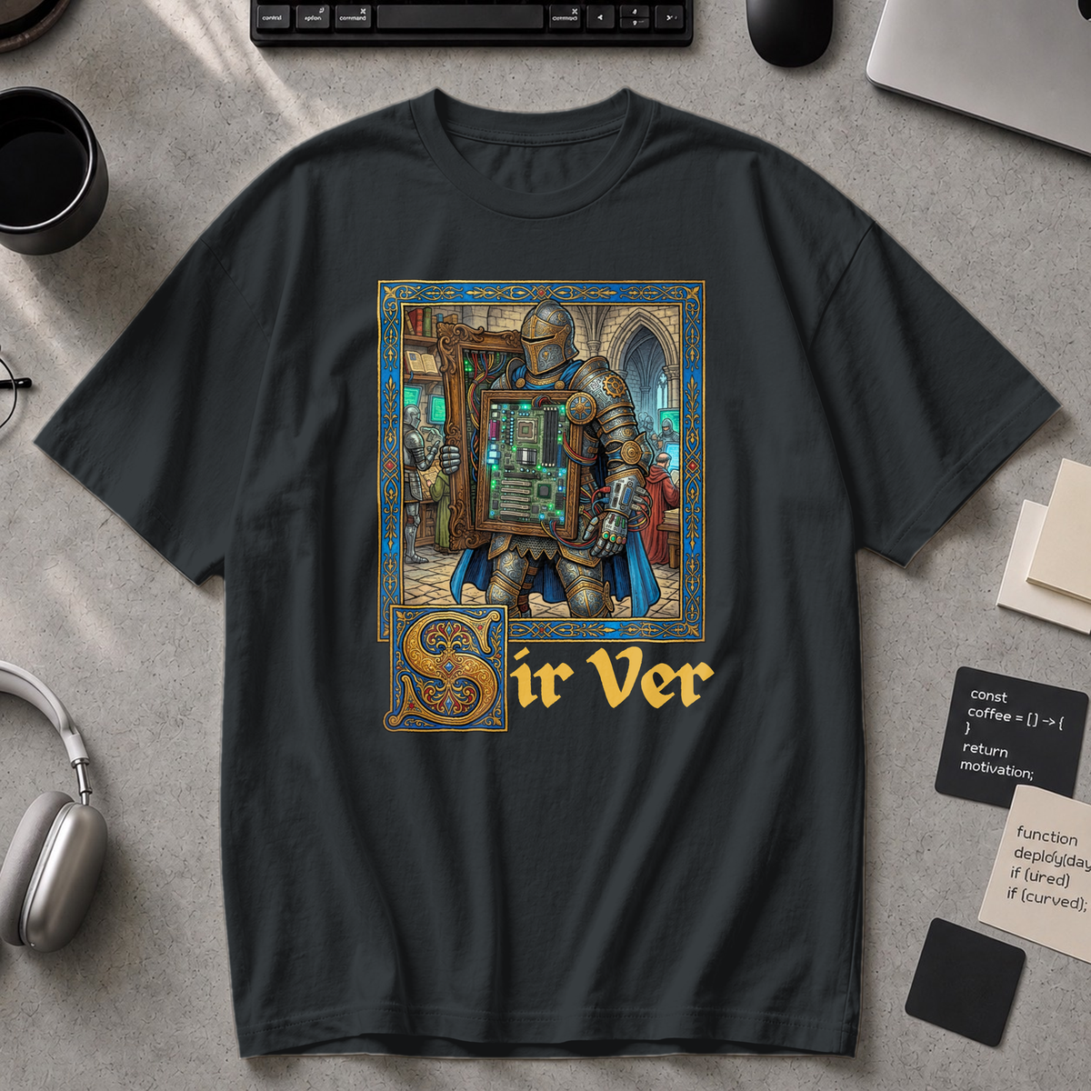 Sir Ver Premium Shirt - Black