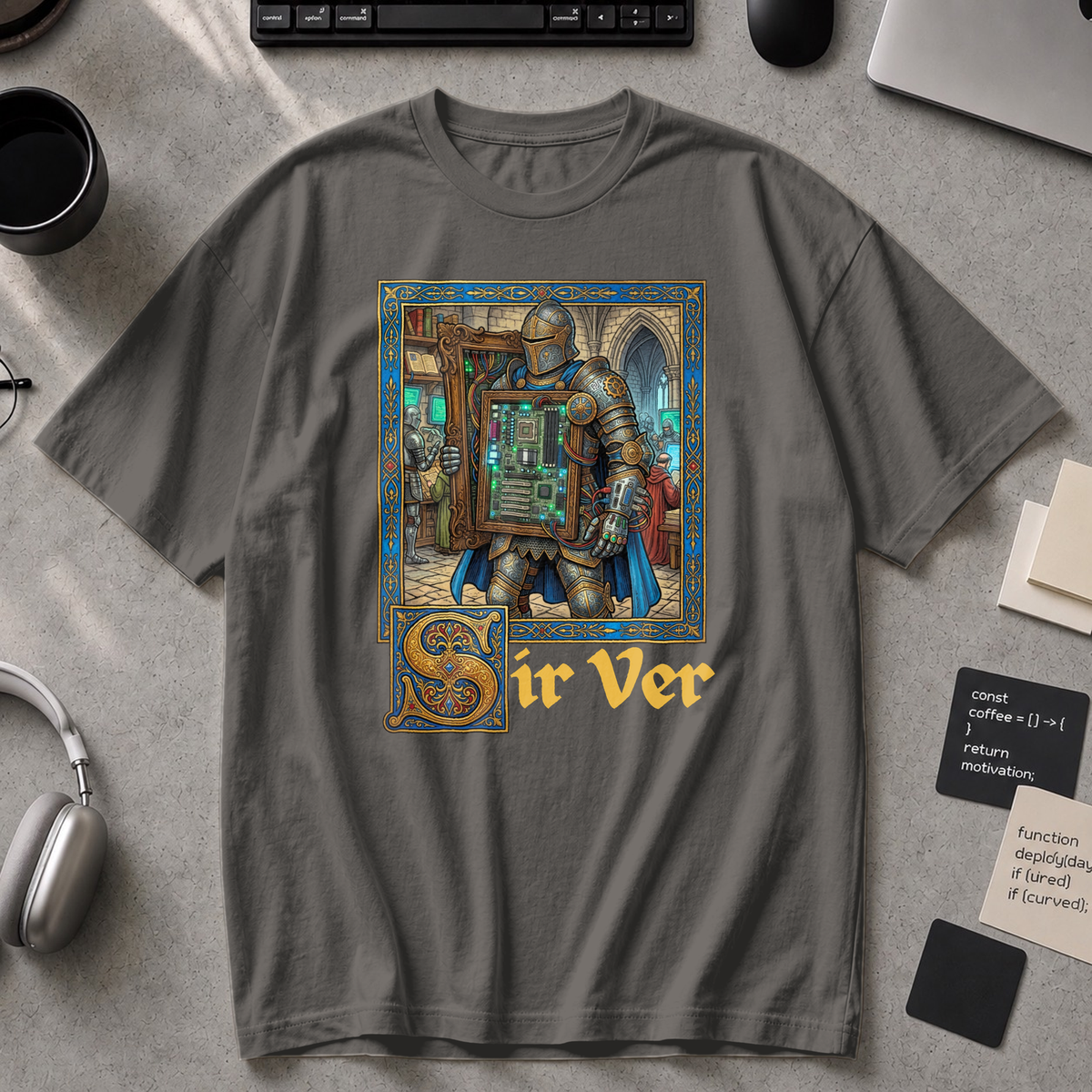 Sir Ver Premium Shirt - Pepper