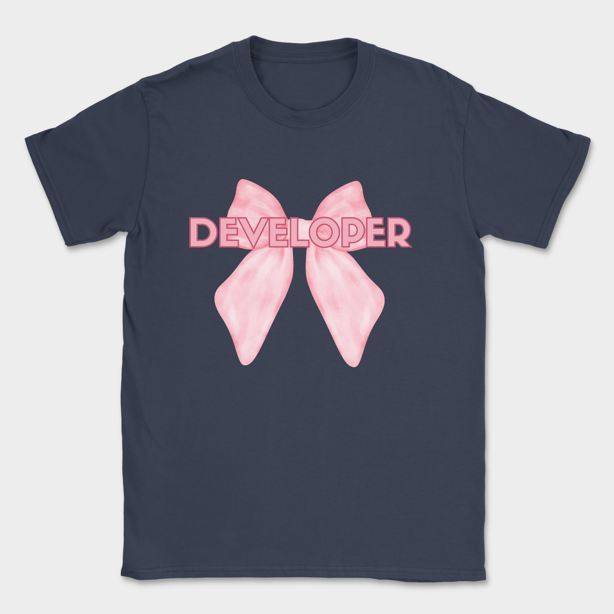 skeleton developer shirt — Navy