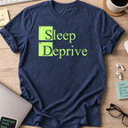 sleep deprive shirt - Navy