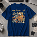 Slow Deploy Club Premium Shirt - True Navy