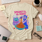 Spaghetti Al Dente Shirt — Natural