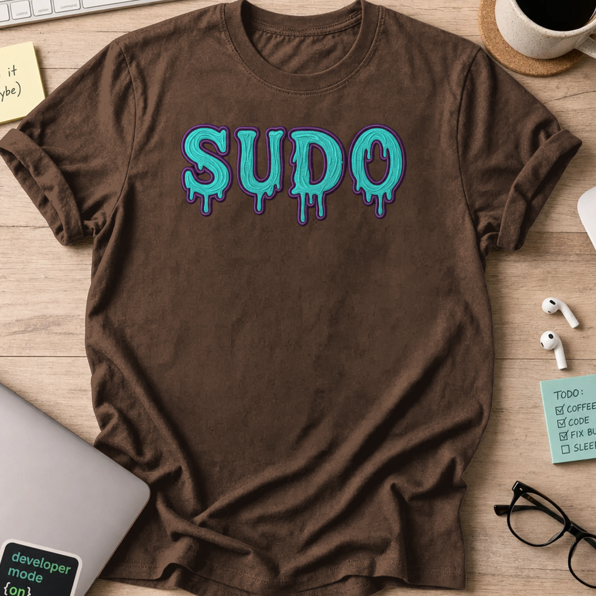 sudo shirt - Dark Chocolate