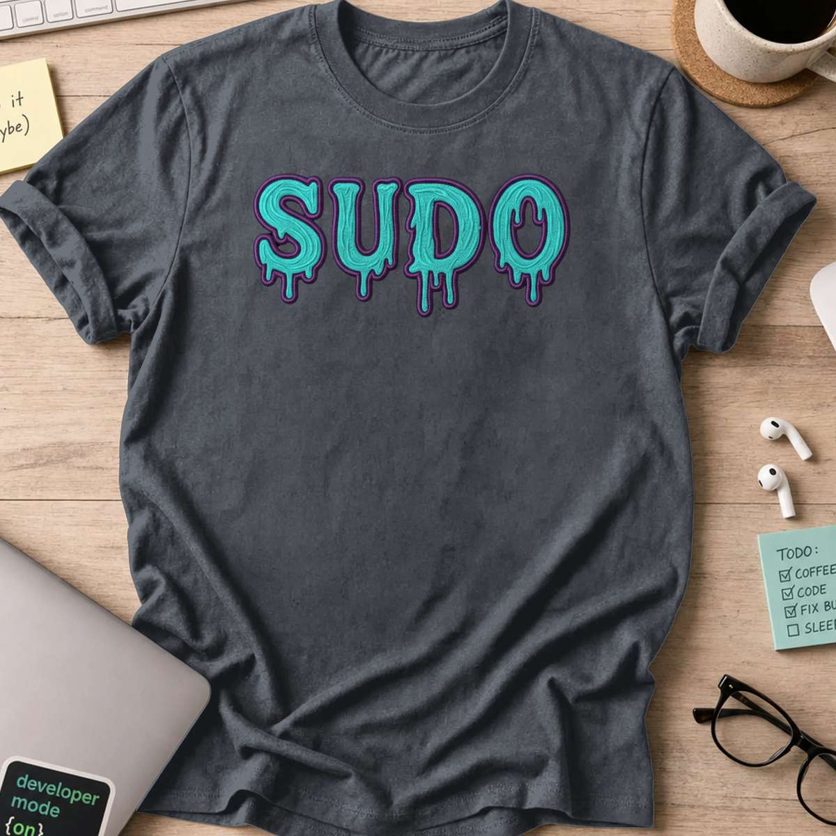 sudo shirt - Dark Heather
