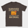 survived another meeting shirt — Dark Chocolate