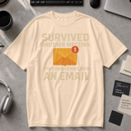 survived another meeting Premium Shirt - Ivory