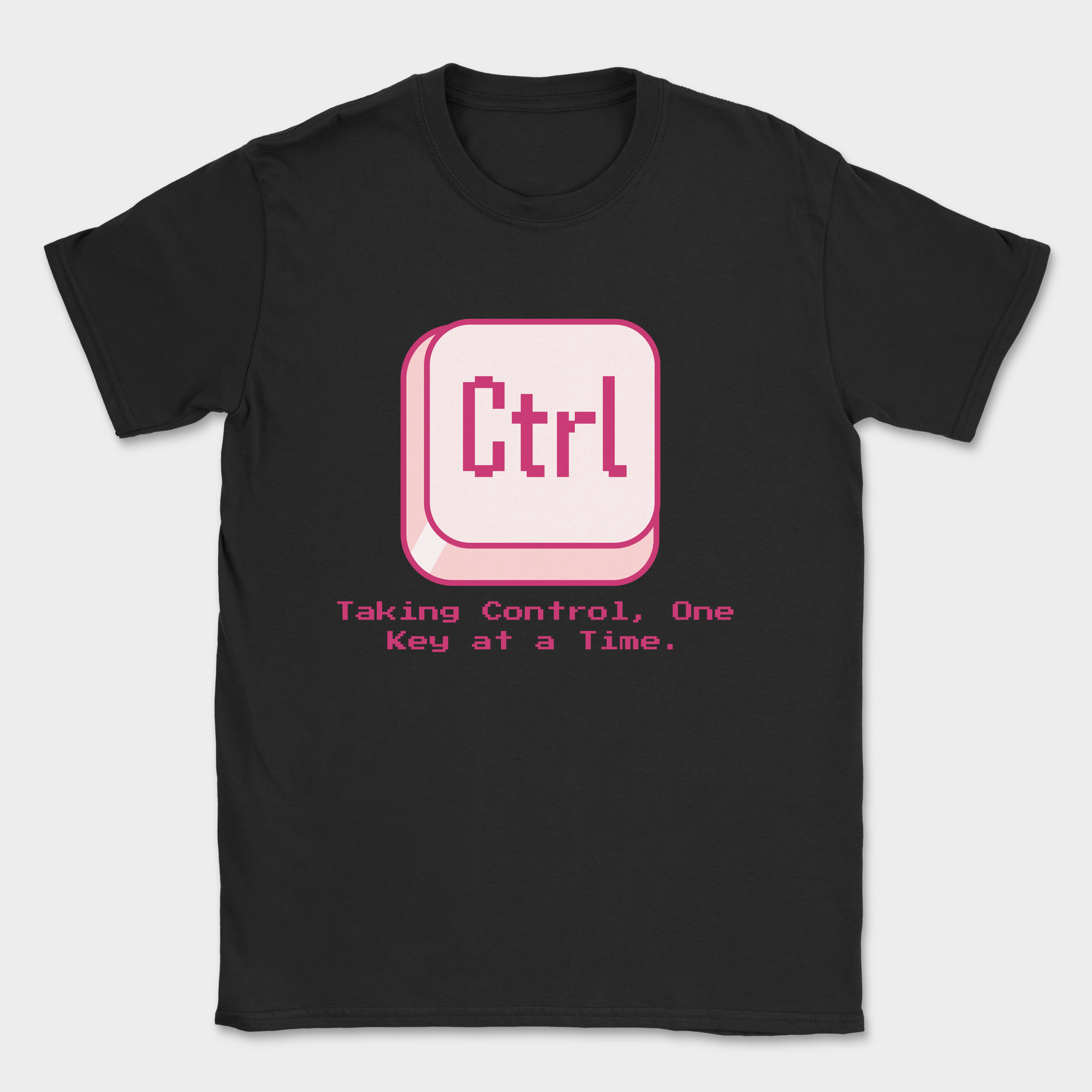 Taking control shirt — Black