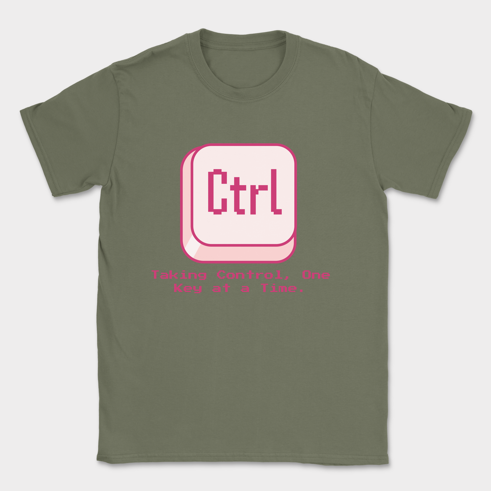 Taking control shirt — Military Green