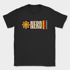 tech nerd lovers shirt — Black