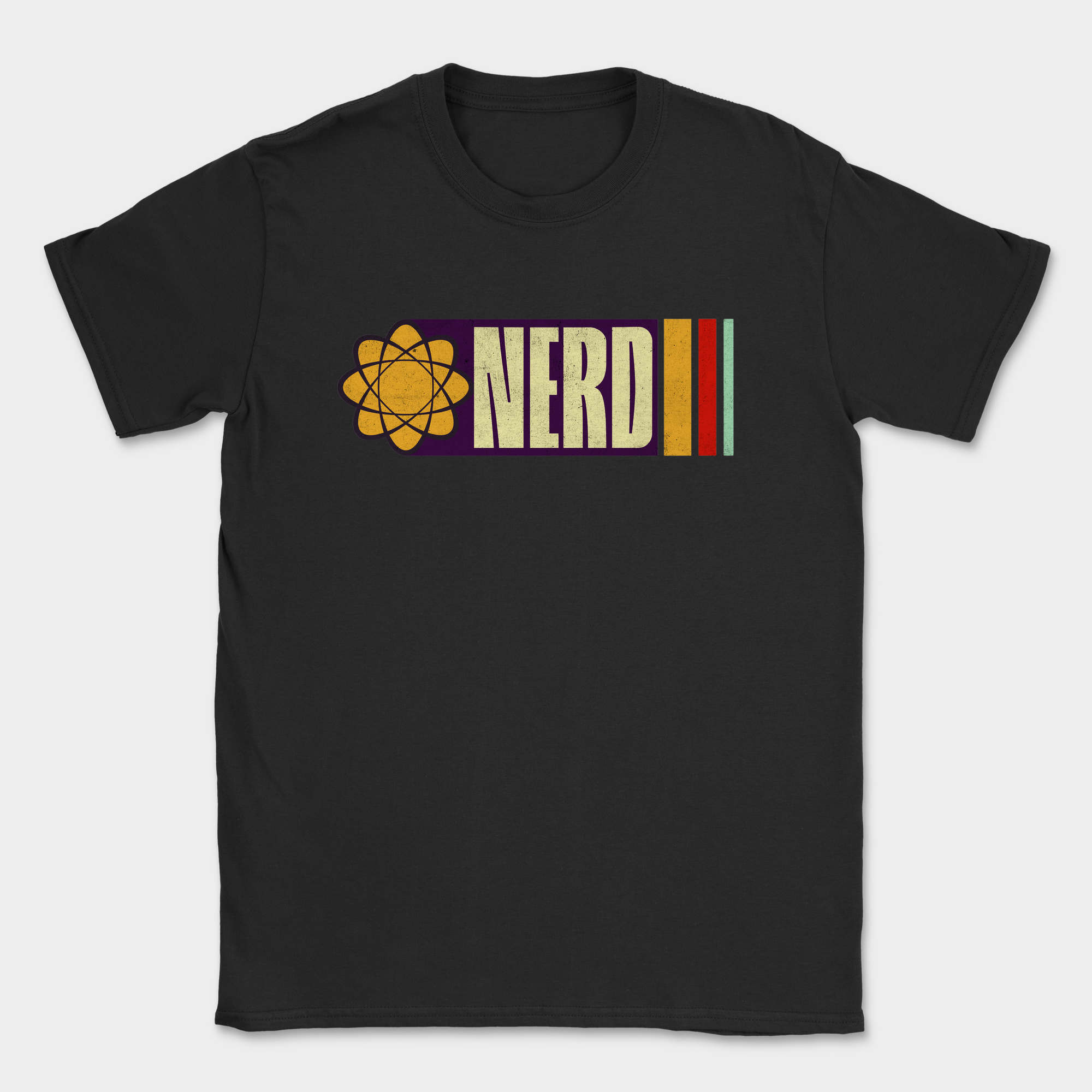 tech nerd lovers shirt — Black