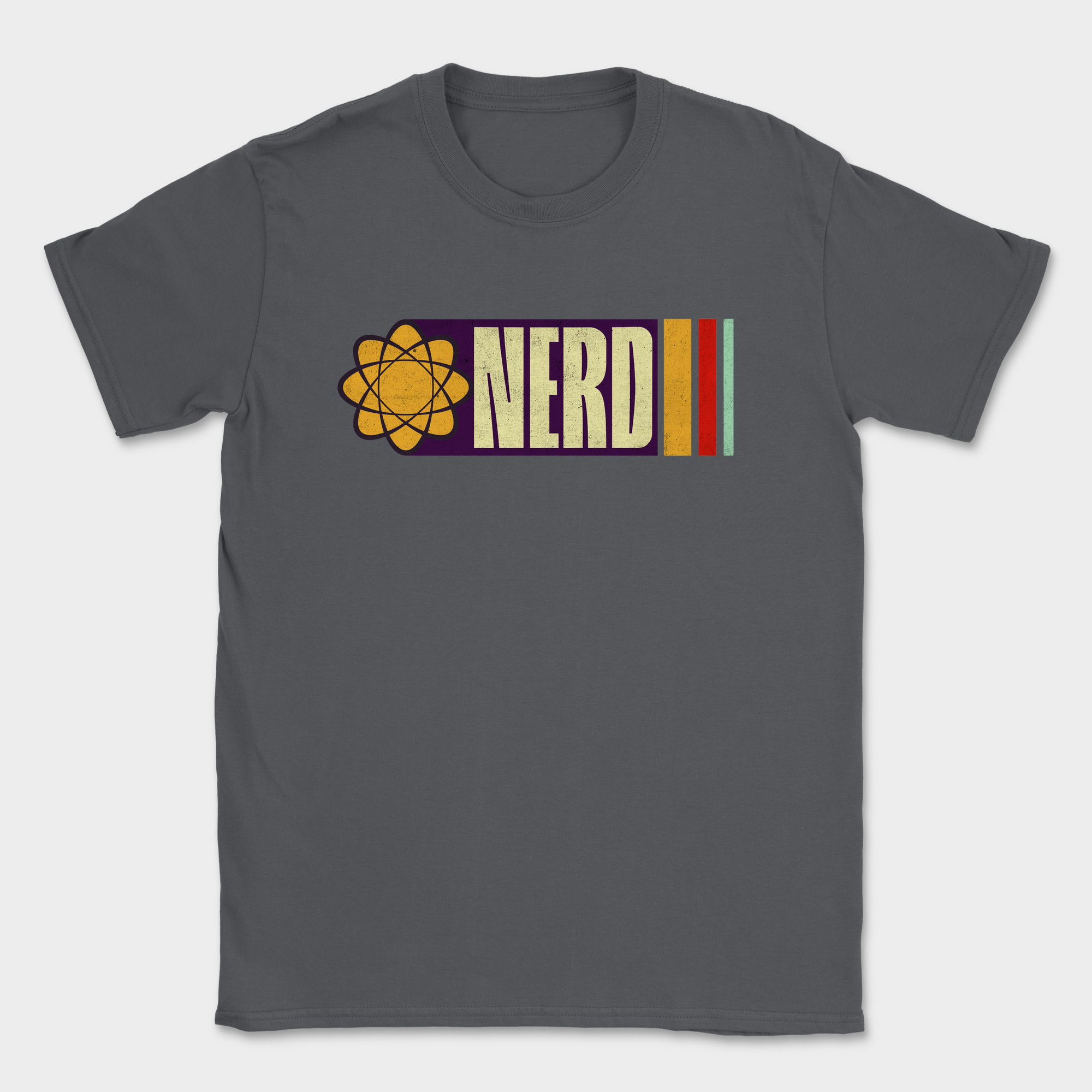 tech nerd lovers shirt — Dark Heather Grey