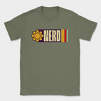 tech nerd lovers shirt — Military Green