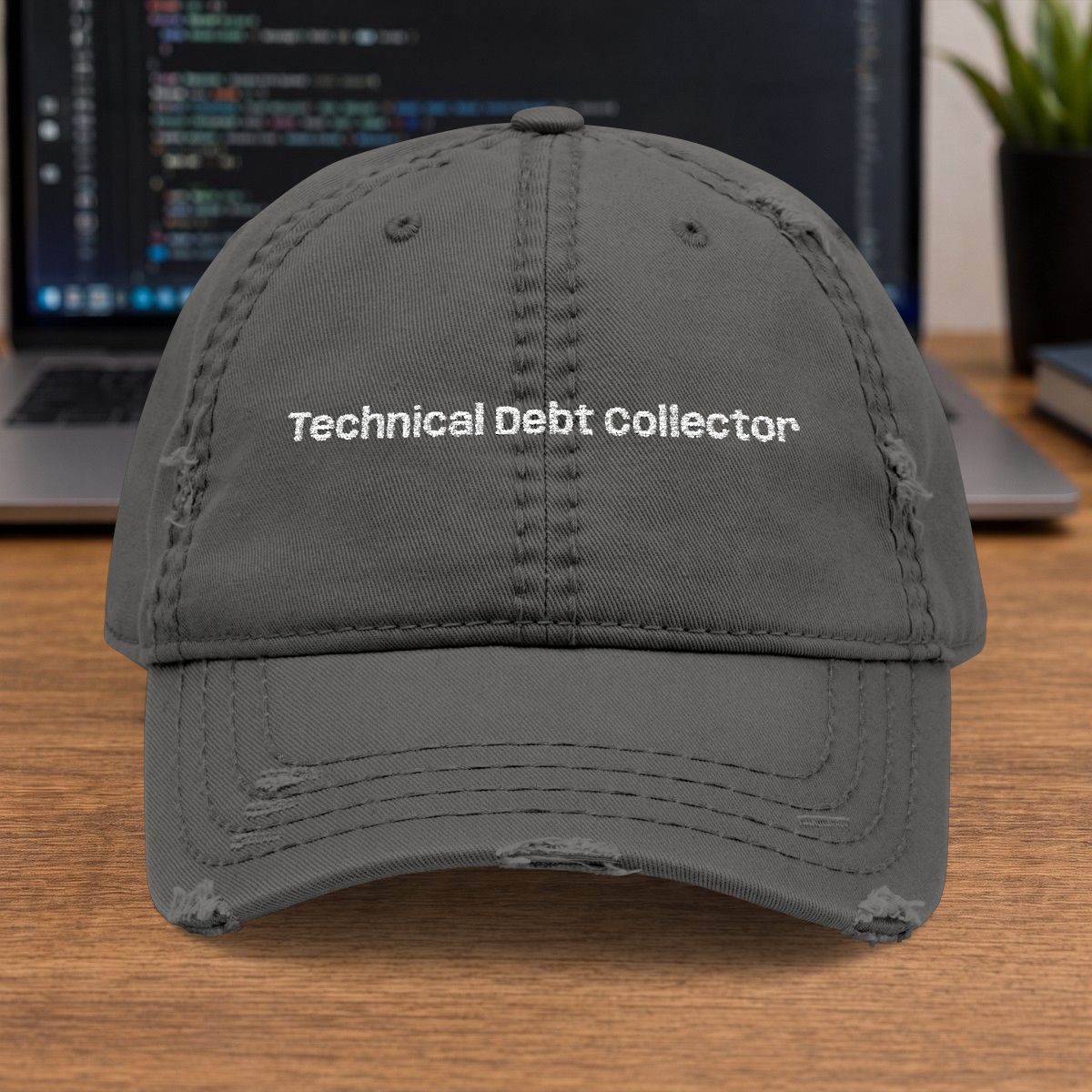 Technical Debt Collector Embroidered Cap