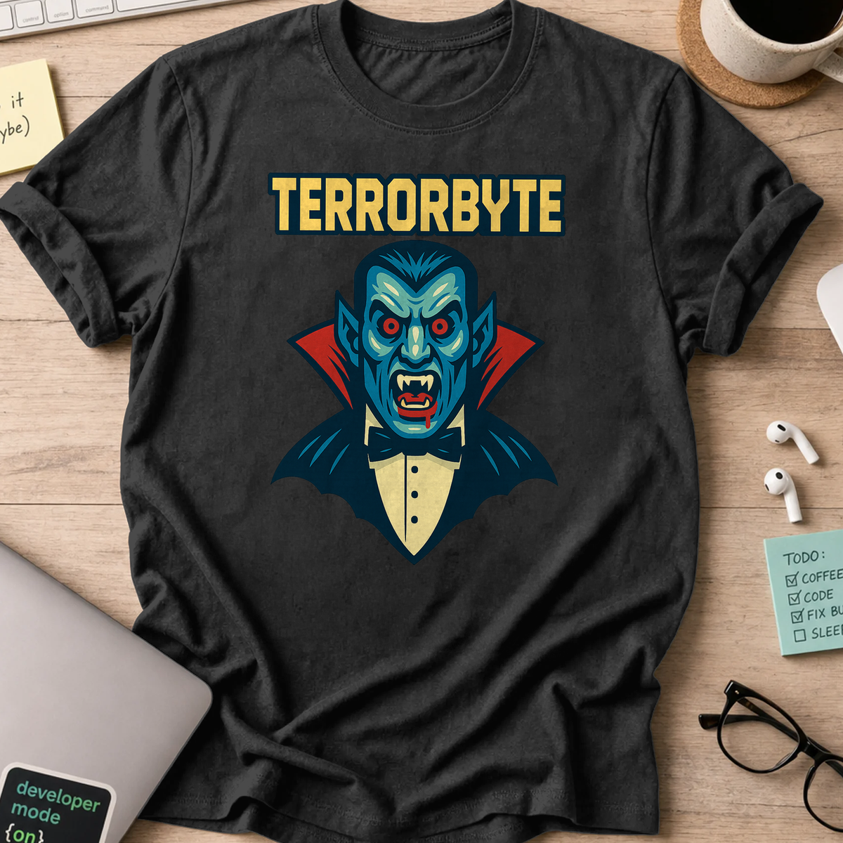 terrorbyte shirt - Black