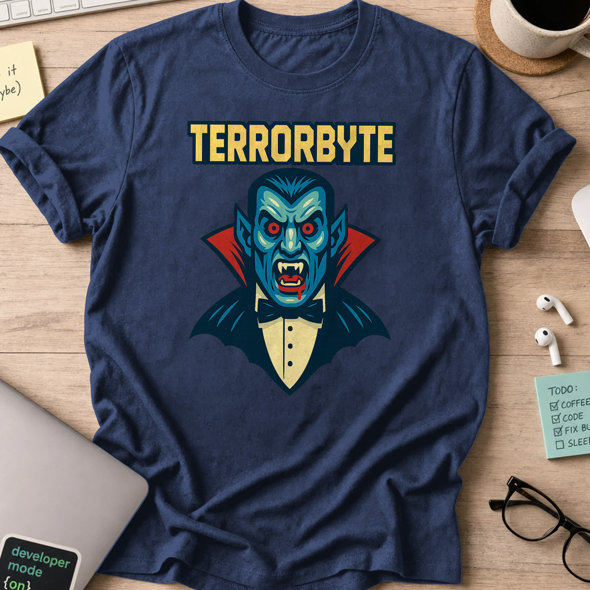 terrorbyte shirt - Navy