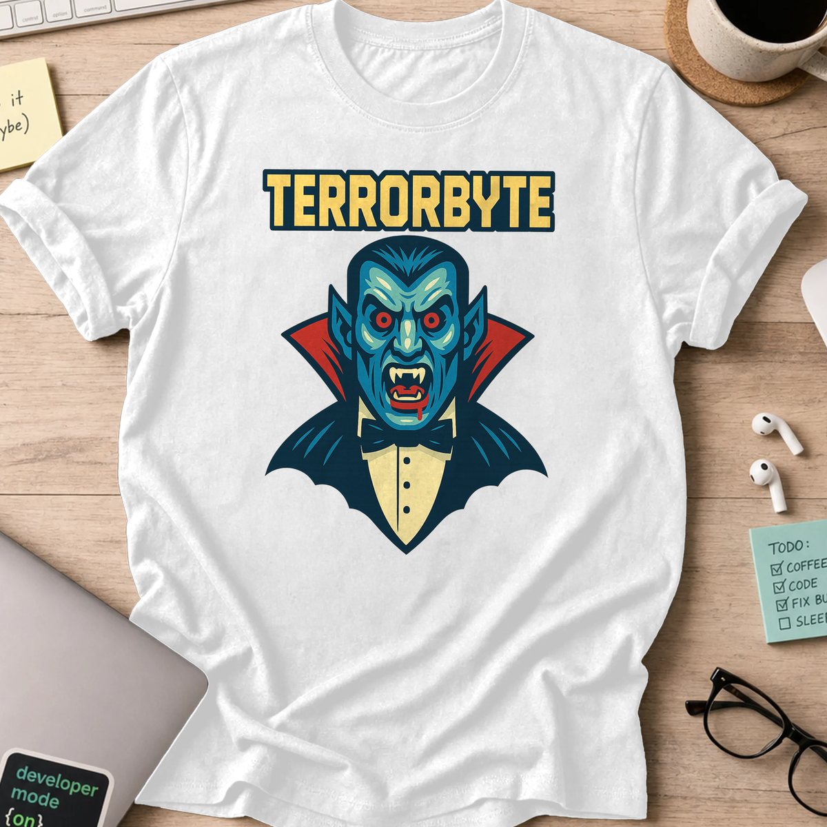 terrorbyte shirt - White
