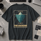 the backend iceberg Premium Shirt - Black