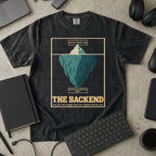 the backend iceberg Premium Shirt — black Premium Shirt mock-up