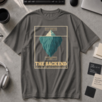 the backend iceberg Premium Shirt - Pepper