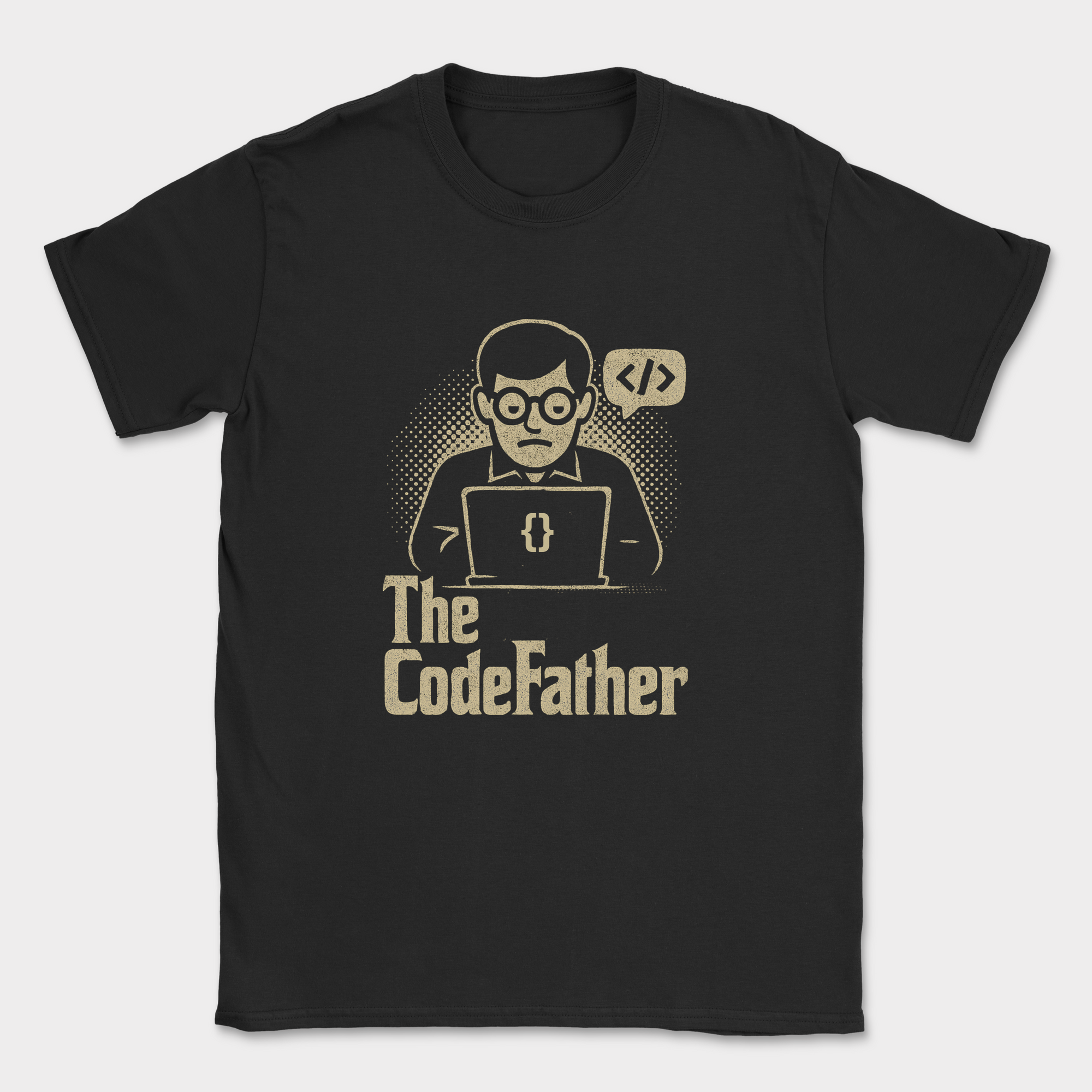 The Codefather shirt — Black