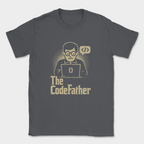 The Codefather shirt — Dark Heather Grey