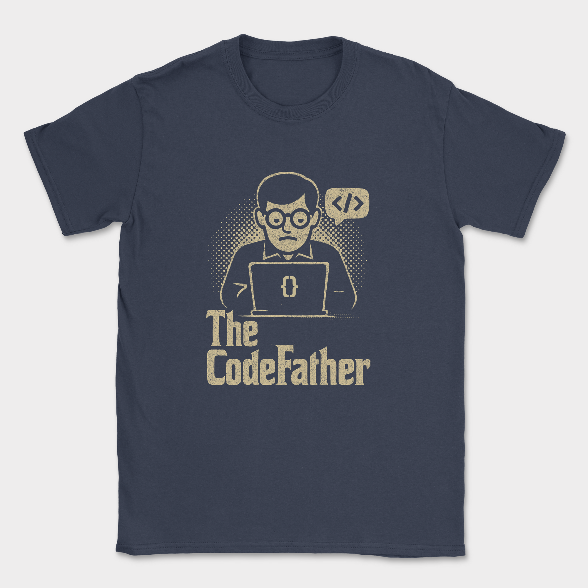 The Codefather shirt — Navy
