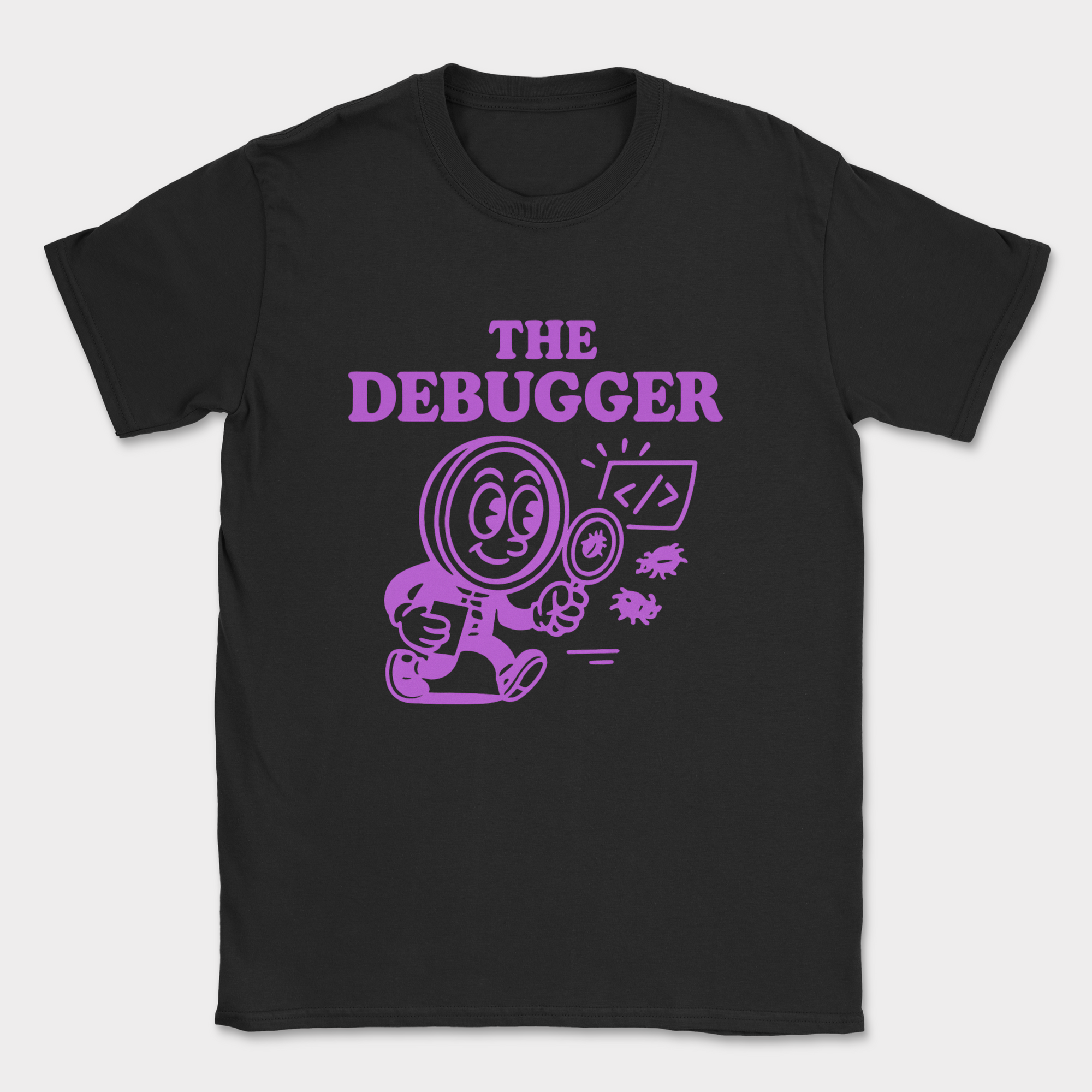 the debugger shirt — Black