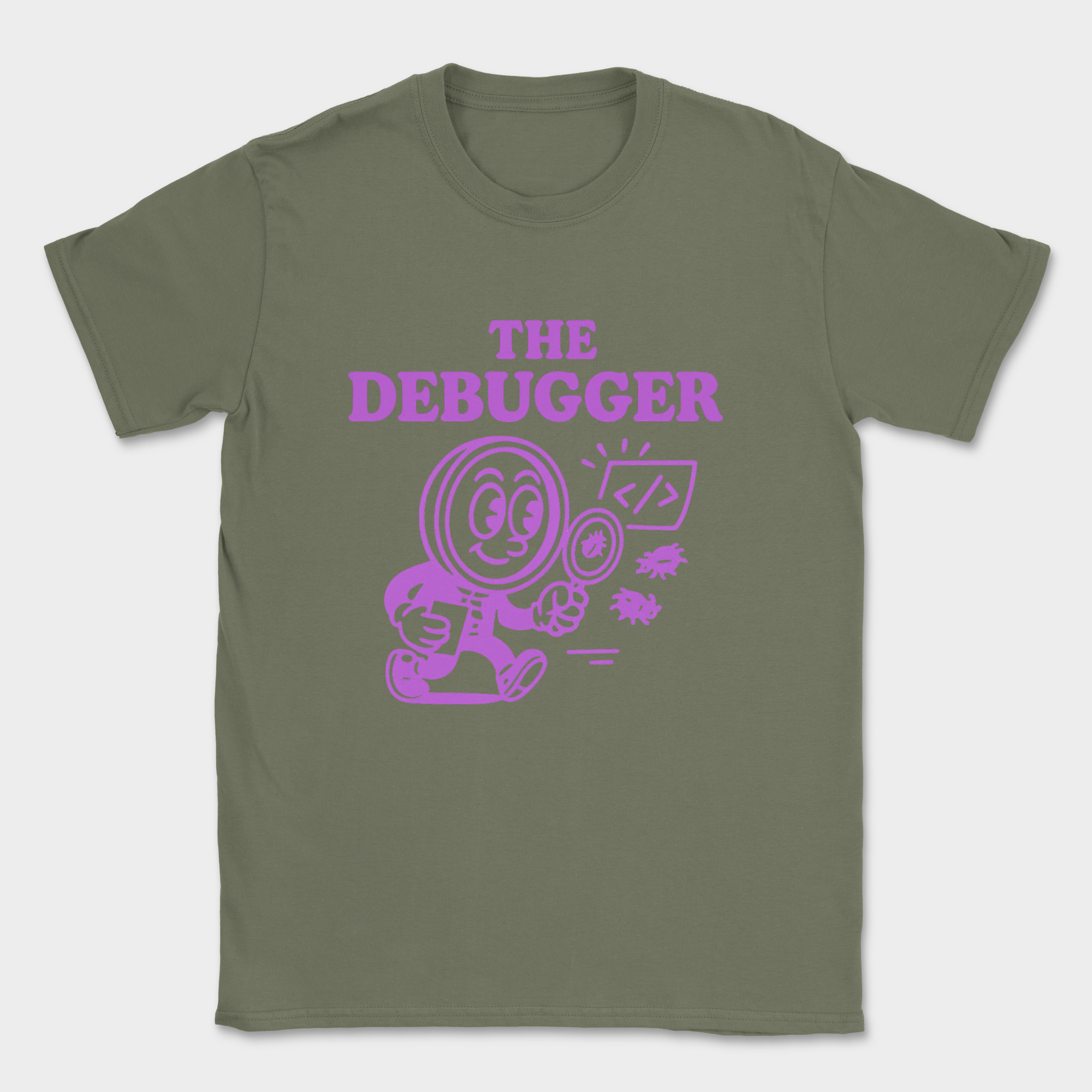 the debugger shirt — Military Green