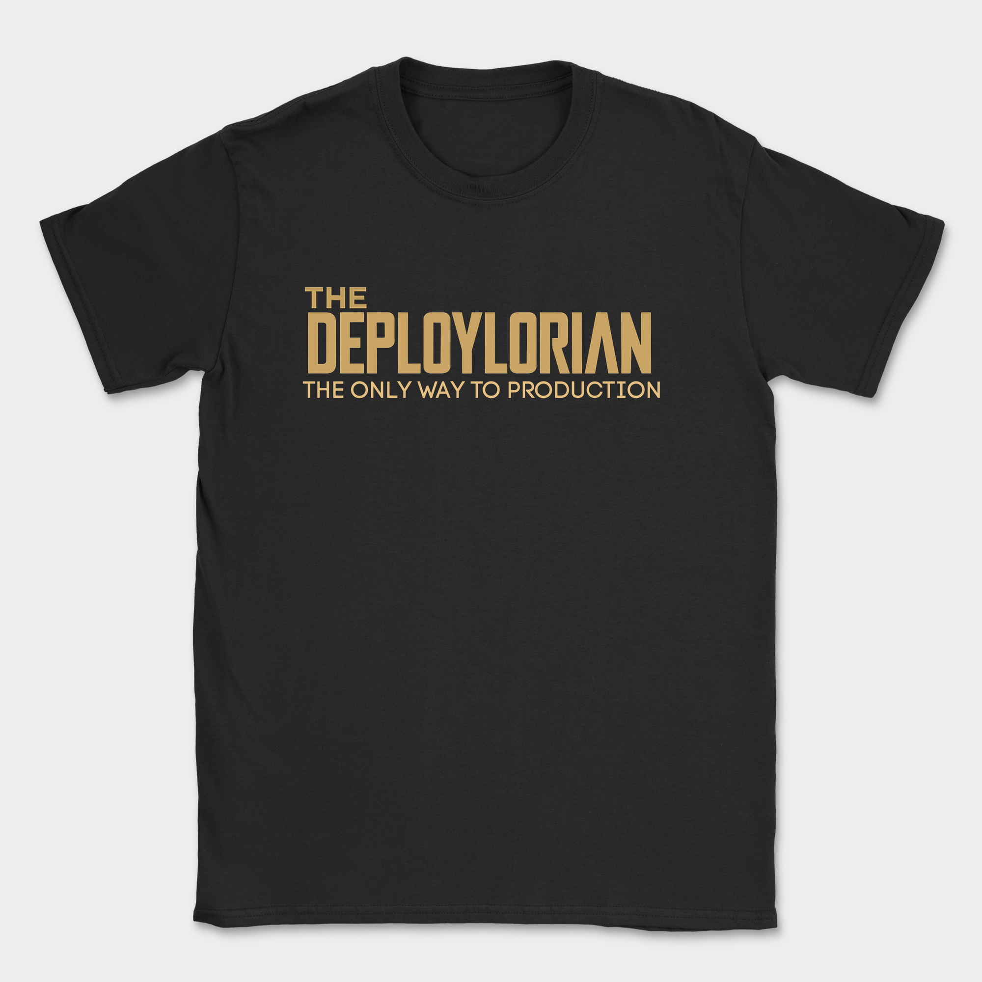 the deploylorian shirt — Black