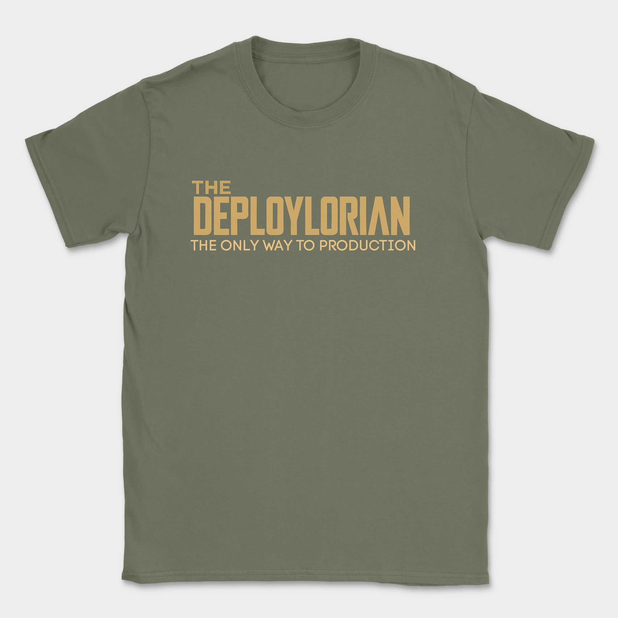 the deploylorian shirt — Military Green