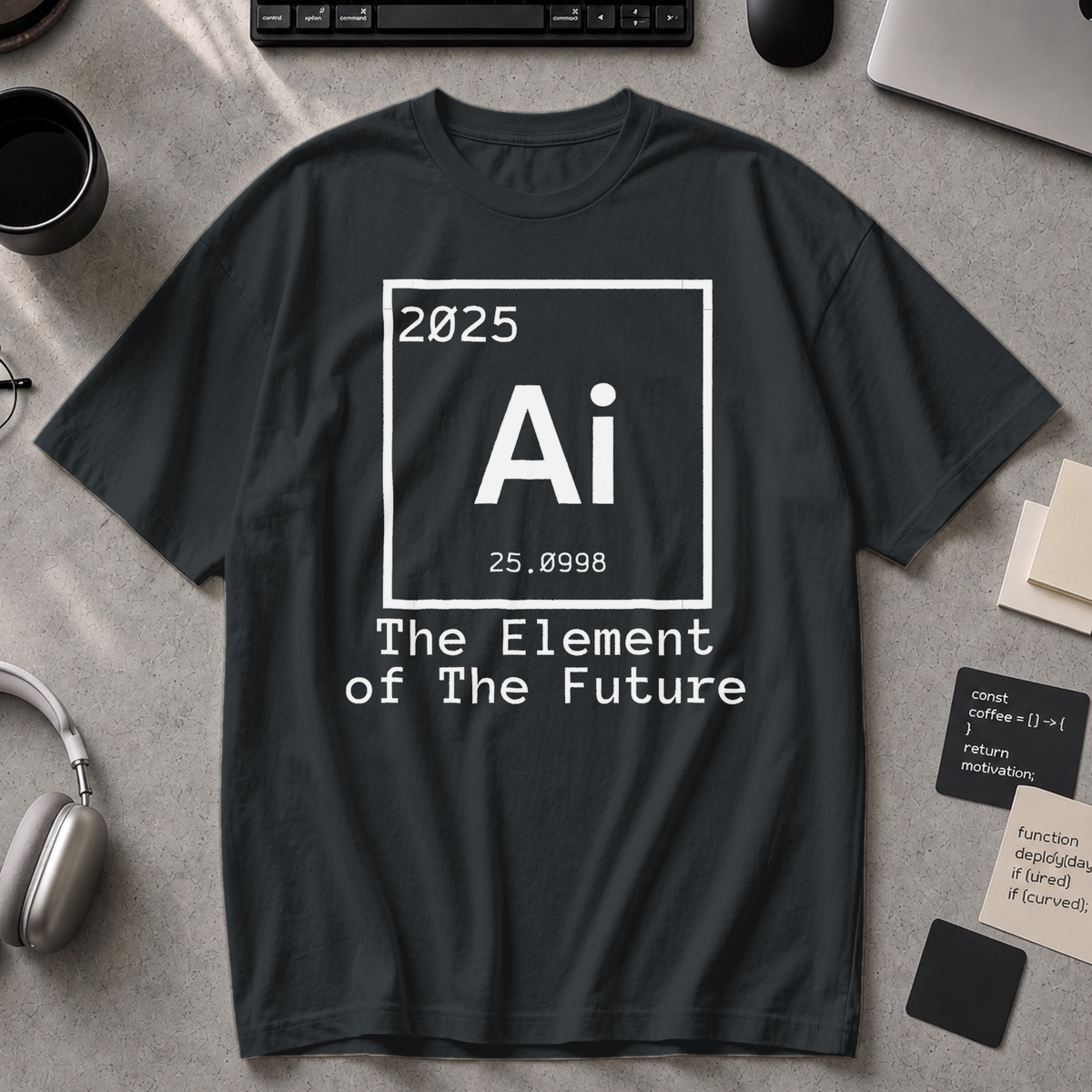 the element of the future Premium Shirt - Black