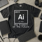 the element of the future Premium Shirt — black Premium Shirt mock-up