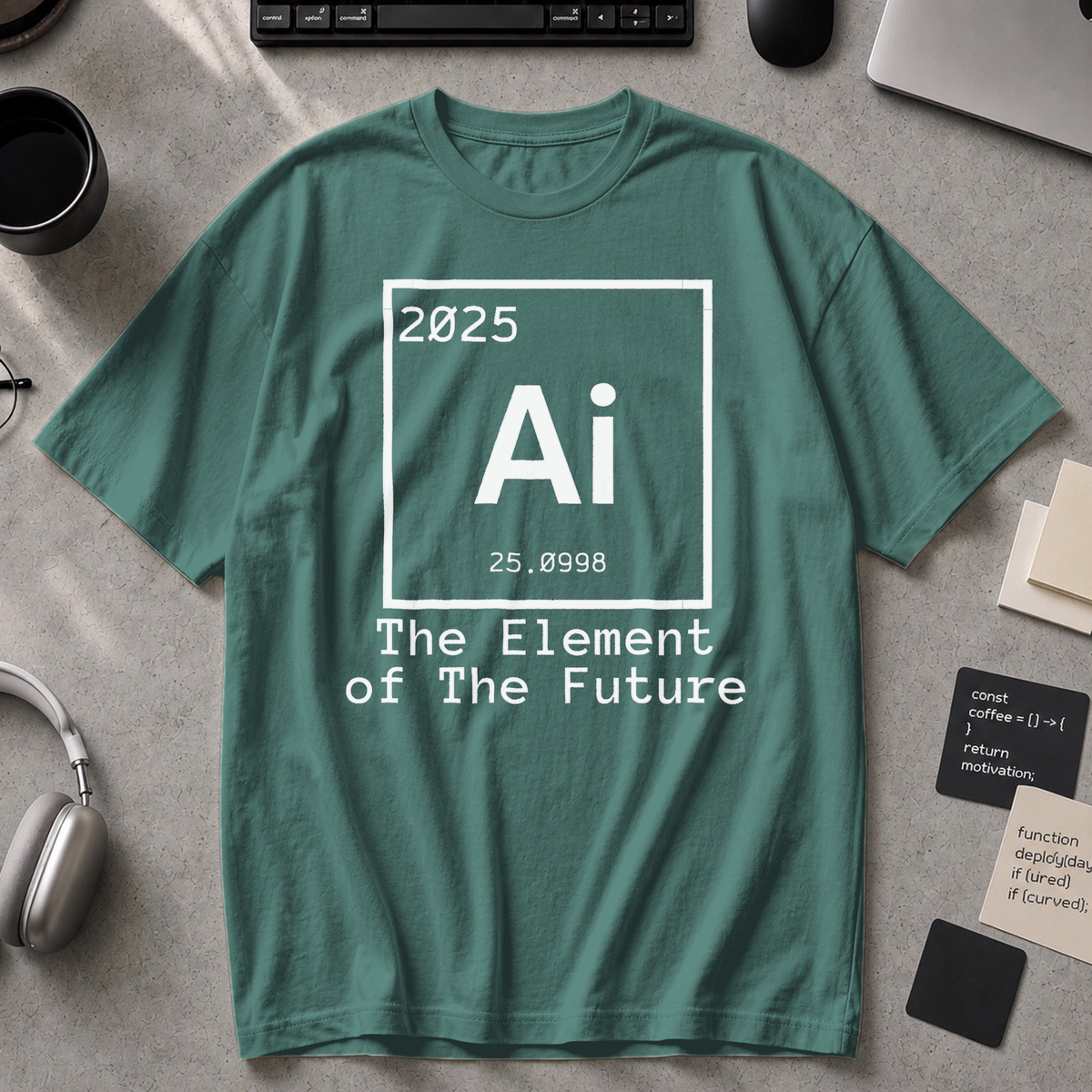 the element of the future Premium Shirt - Blue Spruce