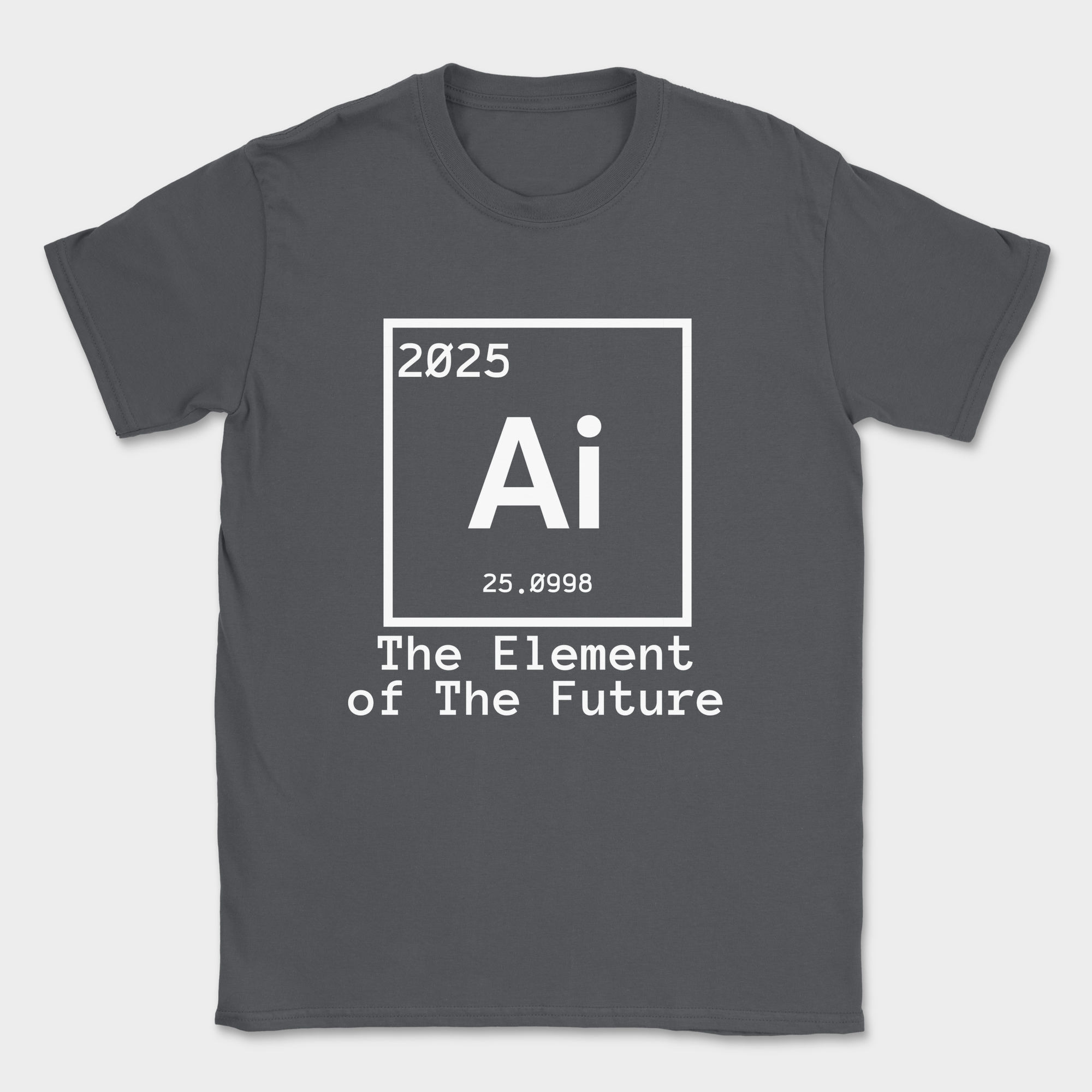 the element of the future shirt — Dark Heather Grey