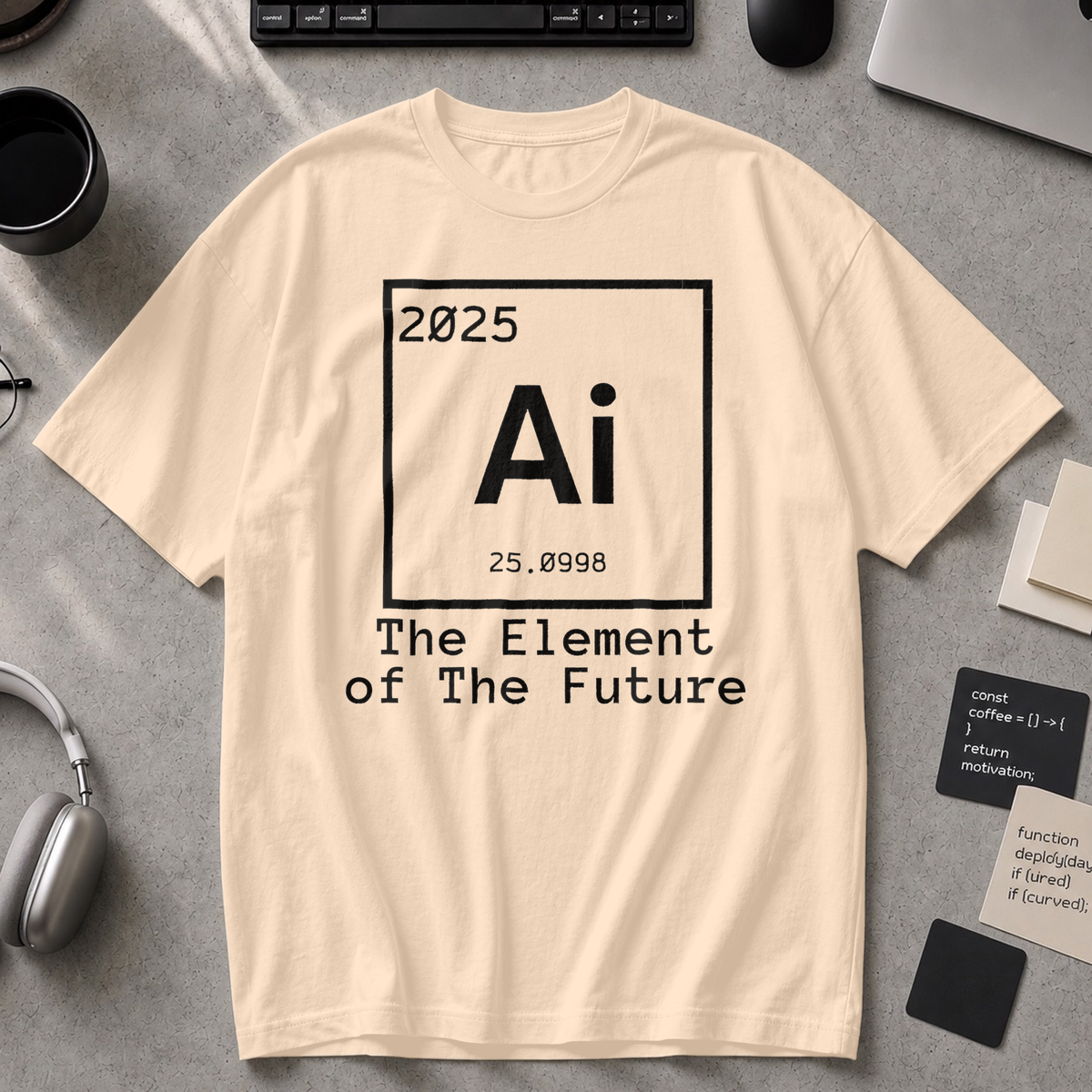 the element of the future Premium Shirt - Ivory