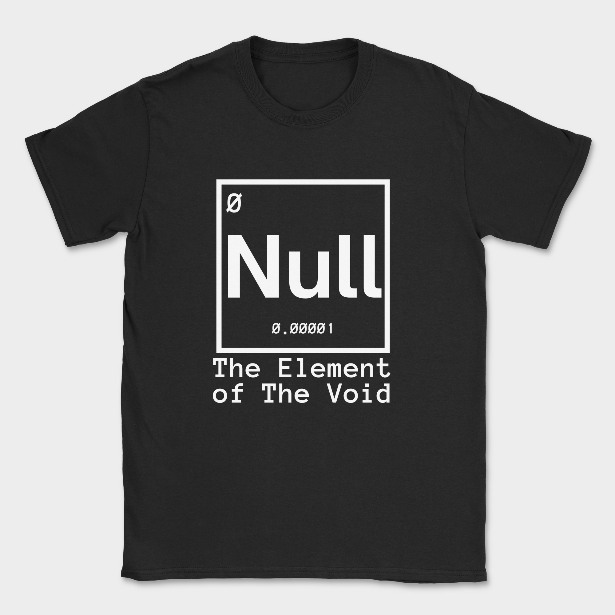 the element of the void shirt — Black