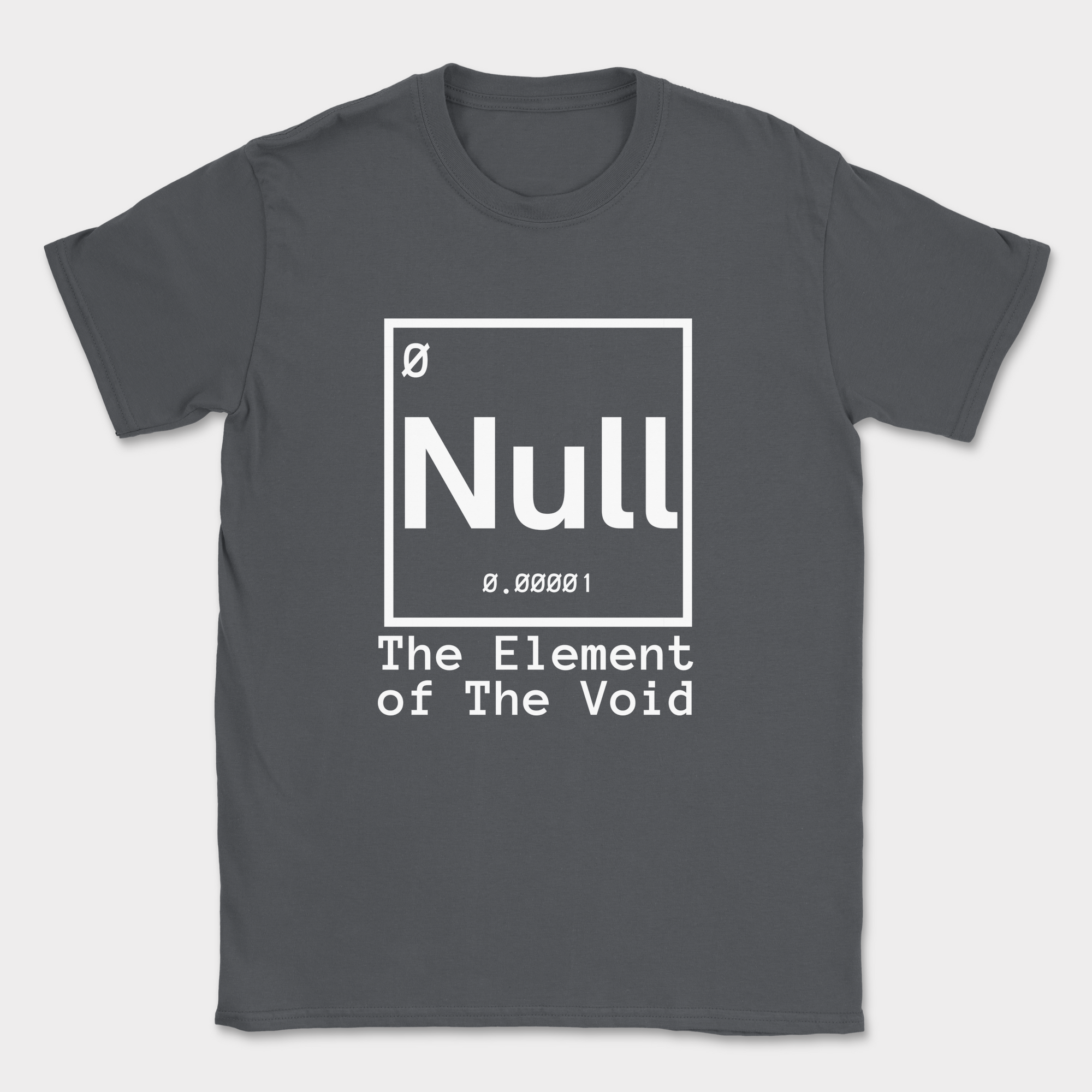 the element of the void shirt — Dark Heather Grey