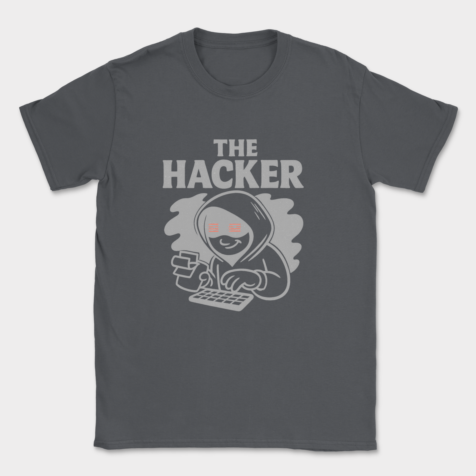the hacker shirt — Dark Heather Grey
