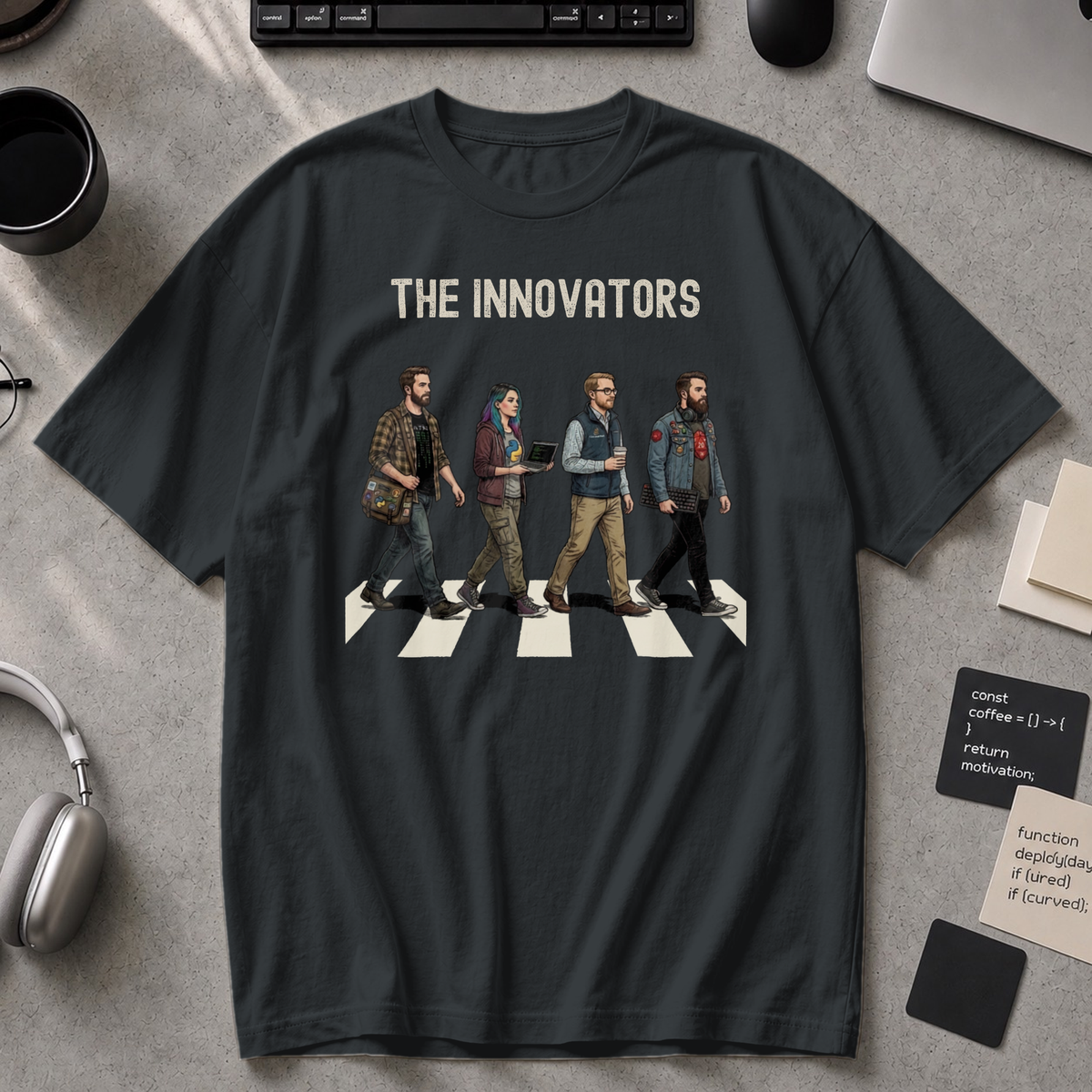 The Innovators Premium Shirt - Black