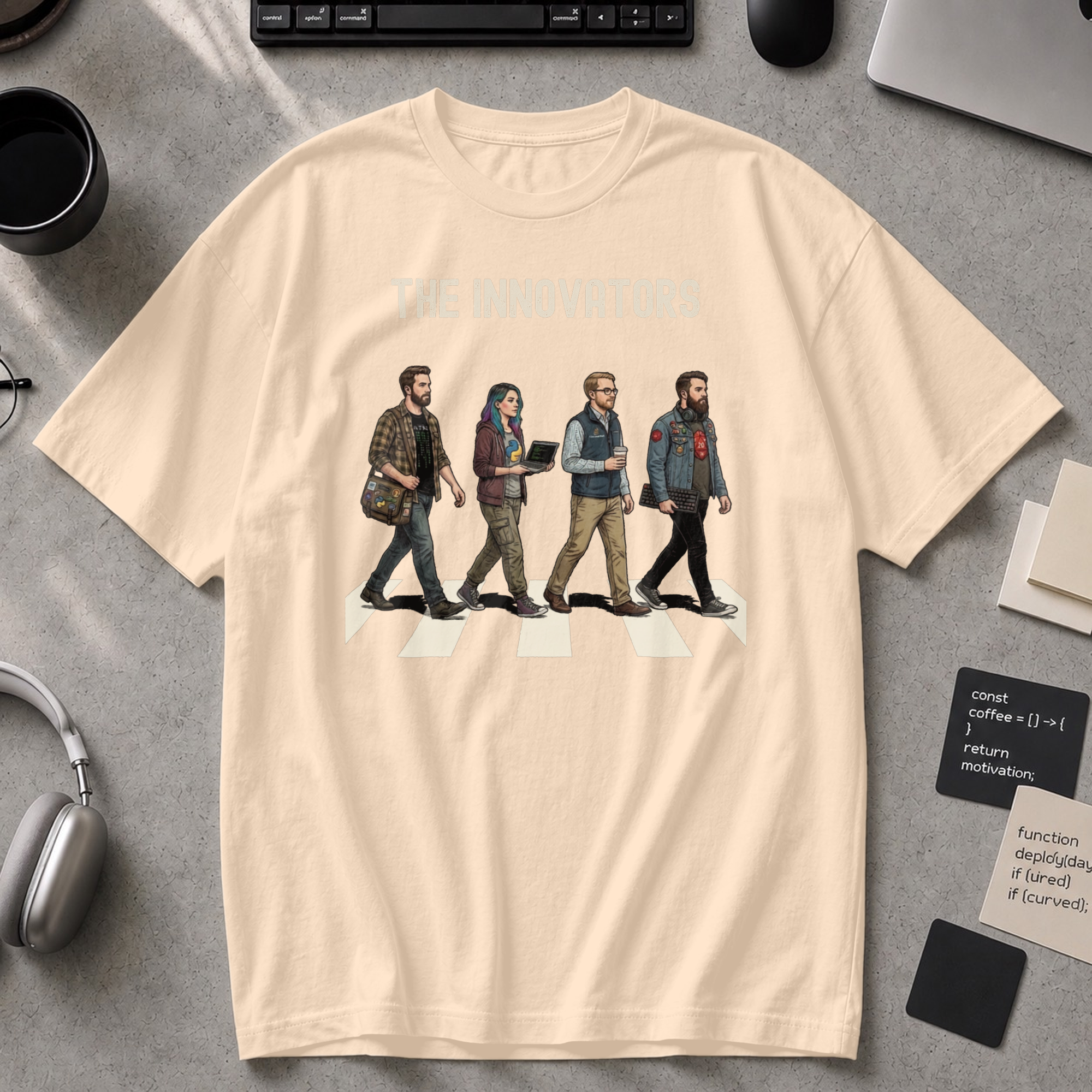 The Innovators Premium Shirt - Ivory