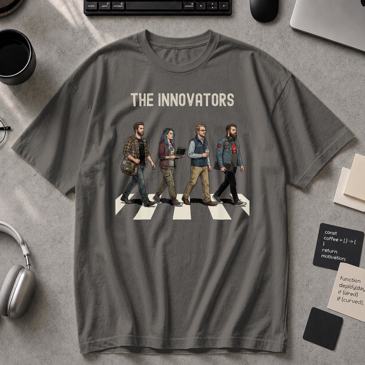 The Innovators Premium Shirt - Pepper