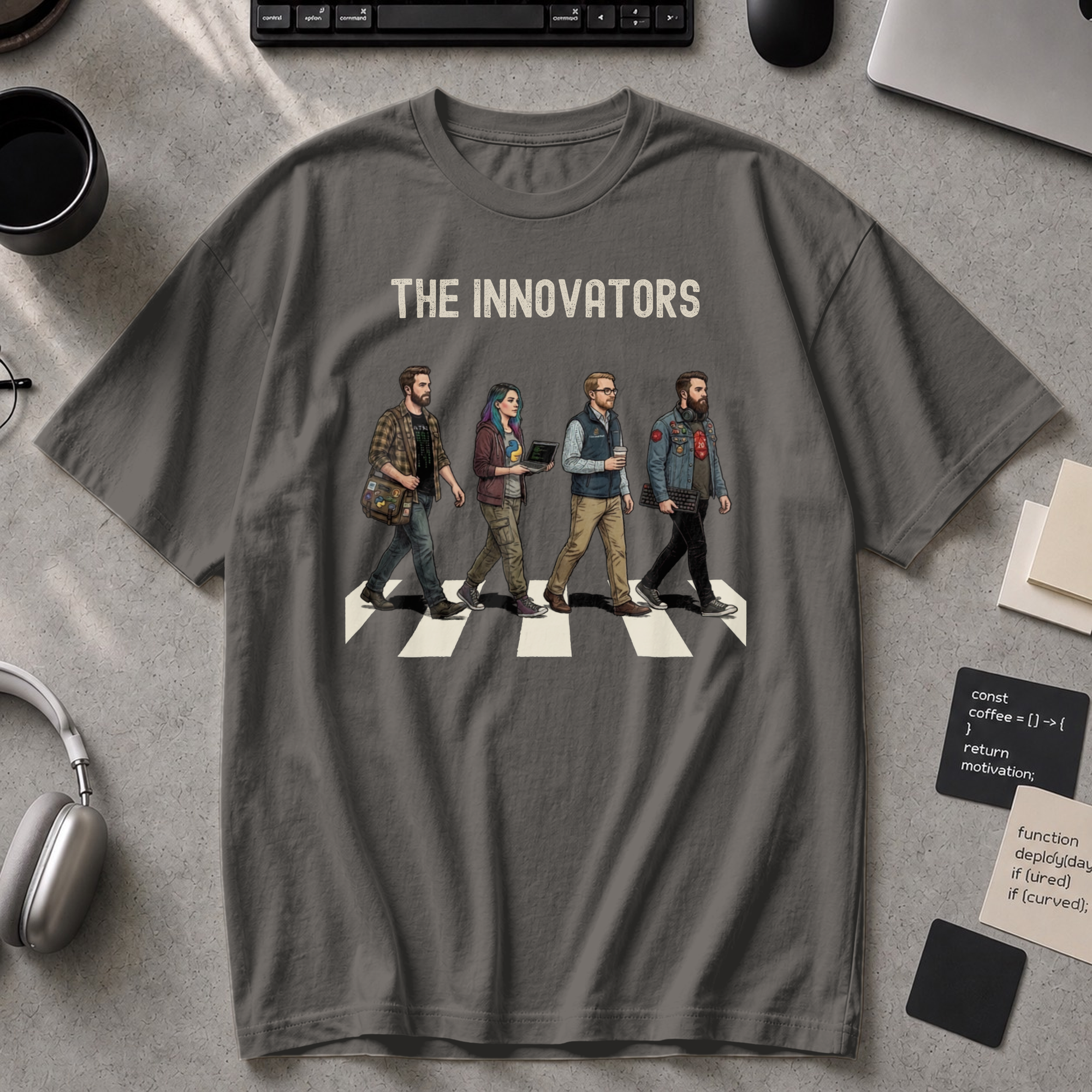The Innovators Premium Shirt - Pepper