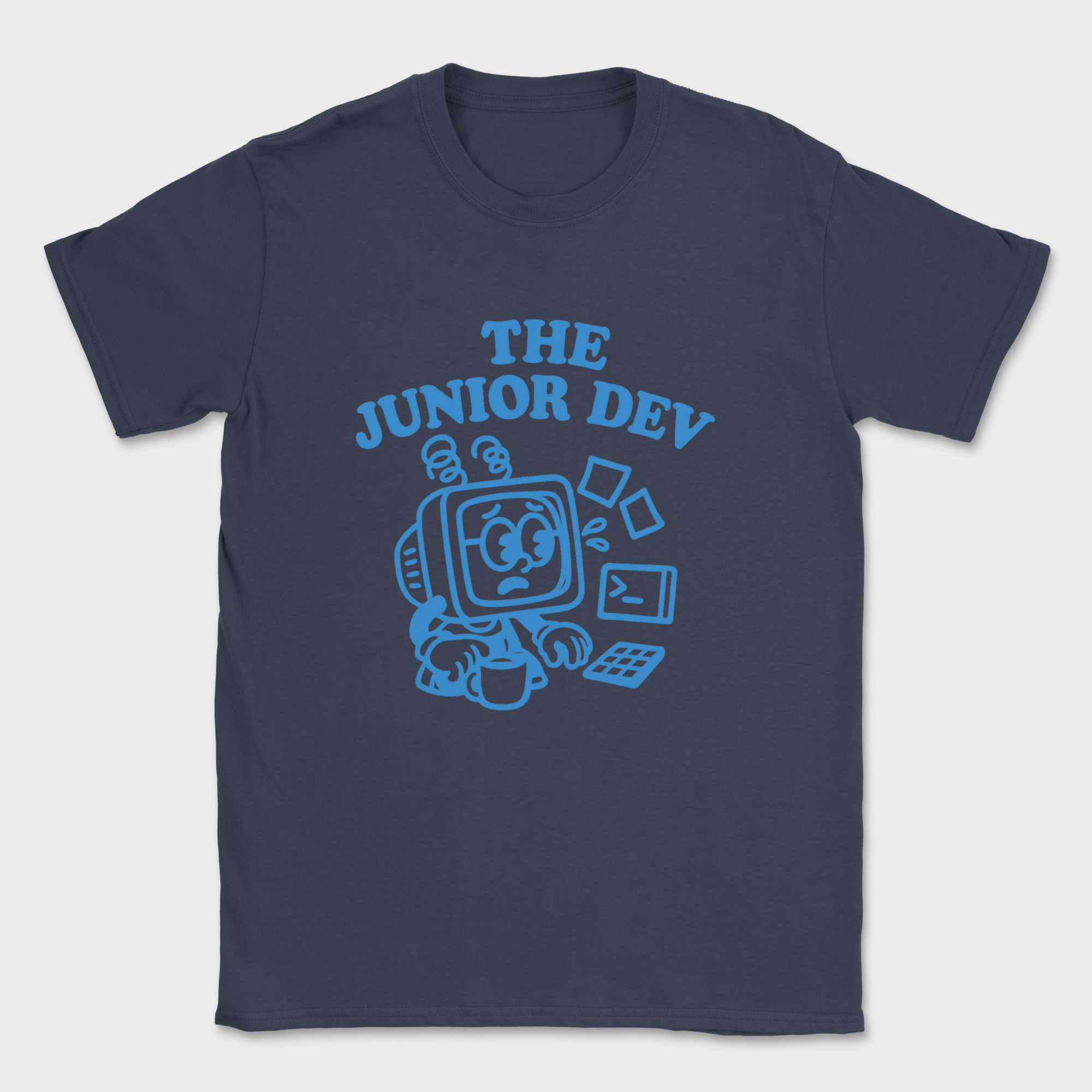 the junior dev shirt — Navy