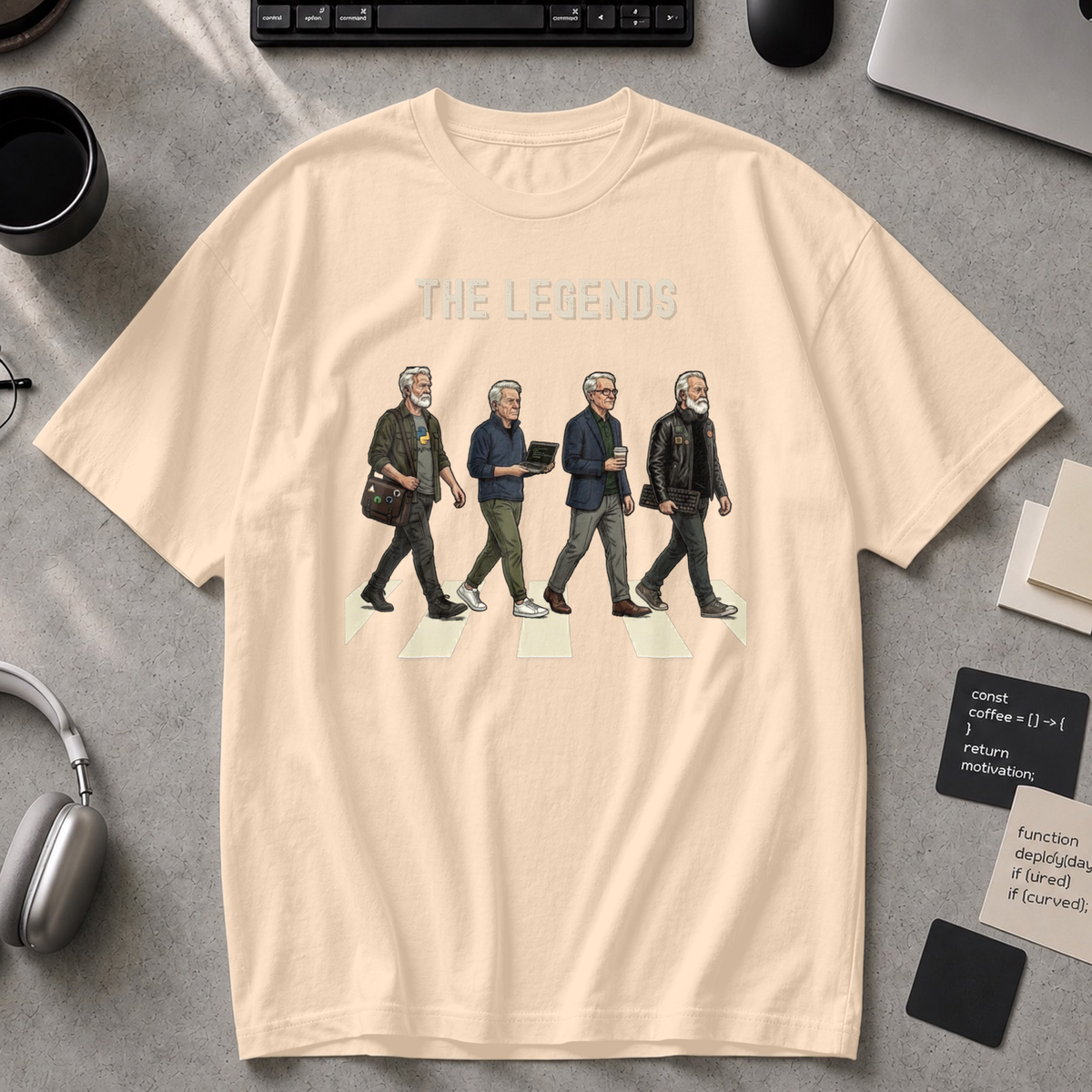 The Legends Premium Shirt - Ivory