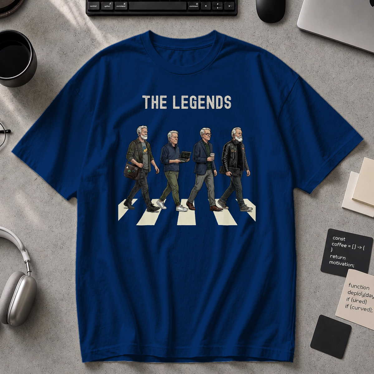 The Legends Premium Shirt - True Navy